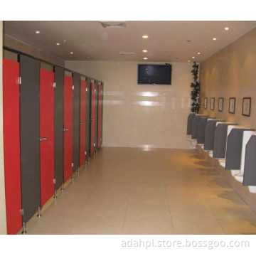 hpl toilet partition and shower material with nylon accessories